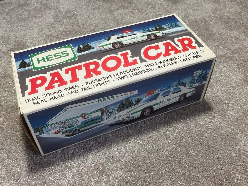 1993 Hess Patrol Car with Box and Lights